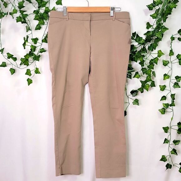 VanHeusen. Stretch. Casual Business Pants. Cropped. Size 10 - Picture 1 of 6